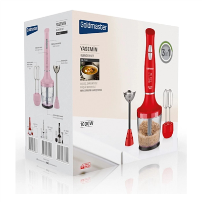 GOLDMASTER YASEMİN BLENDER SET GM 7240