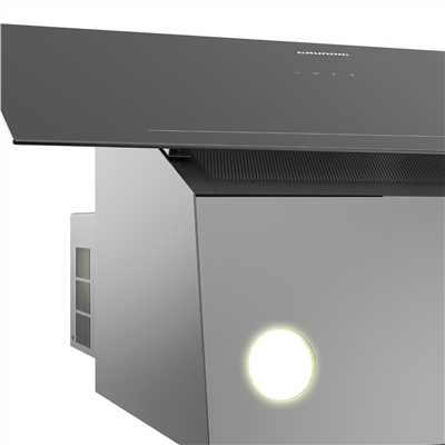GRUNDİG GDSP2452ZG GRİ DUVAR TİPİ DAVLUMBAZ
