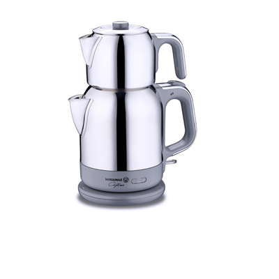 KORKMAZ ÇAYTEMA ELEKTRİKLİ ÇAYDANLIK INOX A331-10