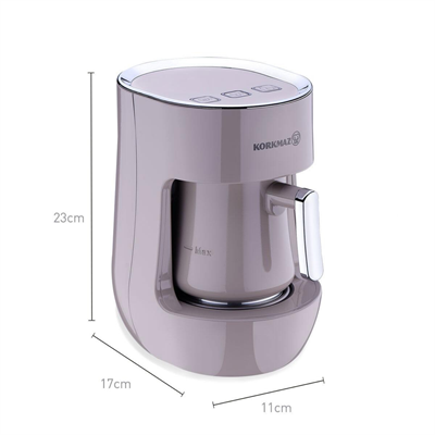 KORKMAZ OTANTİK BEJ KAHVE MAKİNESİ A865-03