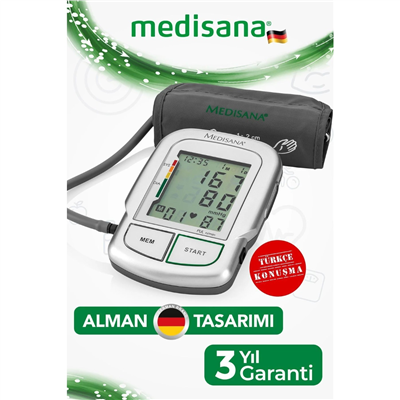 MEDİSANA TÜRKÇE KONUŞMA FONKSİYONLU TANSİYON ALETİ 51134