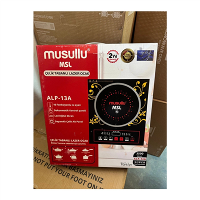 MUSULLU ÇELİK TABANLI LAZER OCAK ALP-13A