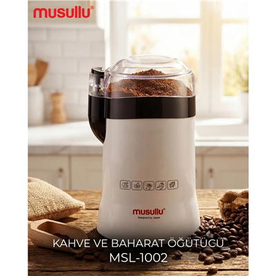 MUSULLU KAHVE VE BAHARAT ÖĞÜTÜCÜ MSL-1002