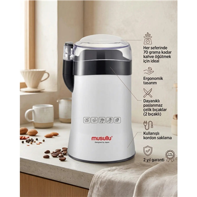 MUSULLU KAHVE VE BAHARAT ÖĞÜTÜCÜ MSL-1002