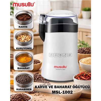 MUSULLU KAHVE VE BAHARAT ÖĞÜTÜCÜ MSL-1002