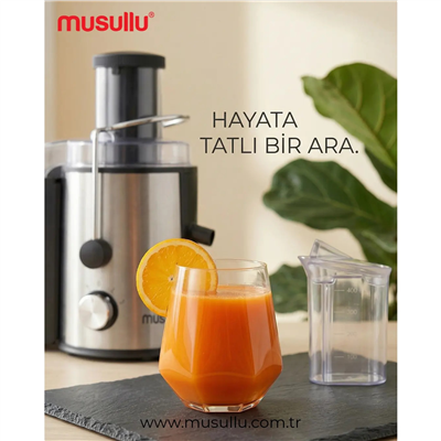 MUSULLU MSL-728 JE-MIN KATI MEYVE SIKACAĞI
