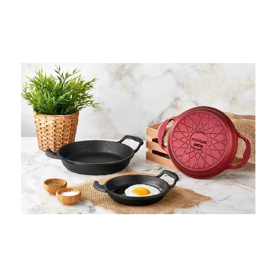 POLOCHEF İRON 22 CM SAHAN GRANİT DÖKÜM SAHAN