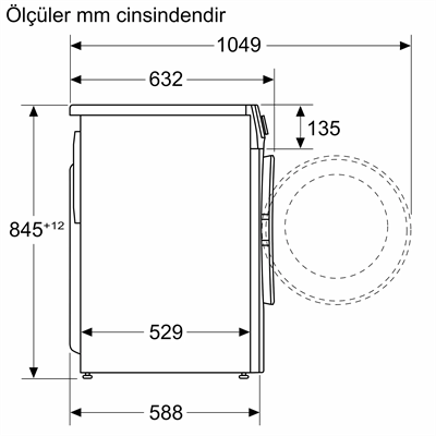 PROFİLO CGA242X3TR ÇAMAŞIR MAKİNESİ