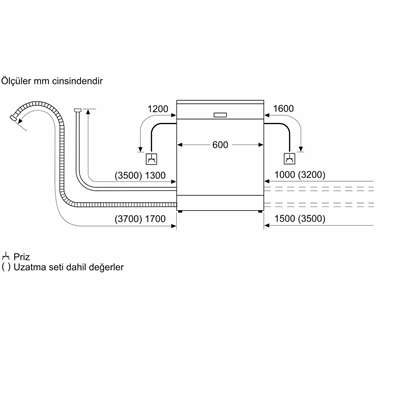 PROFİLO SOLO BULAŞIK MAKİNESİ - BMS481E3