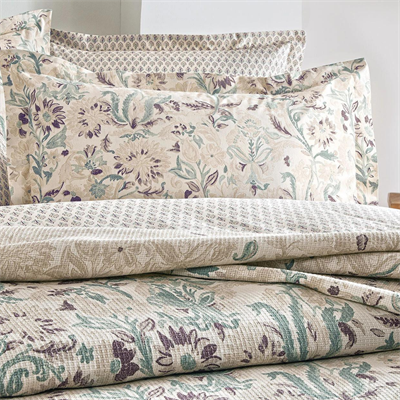 PUFFY ÇİFT KİŞİLİK DEVNA PİKE TAKIMI BEJ