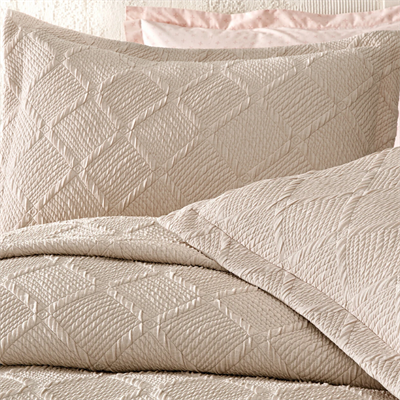 PUFFY ÇİFT KİŞİLİK JULİAN YATAK ÖRTÜSÜ SET - BEJ