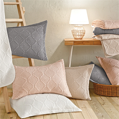 PUFFY ÇİFT KİŞİLİK JULİAN YATAK ÖRTÜSÜ SET - BEJ