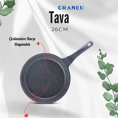 THERMOAD GRANEU 7 PARÇA DÖKÜM GRANİT TENCERE SET