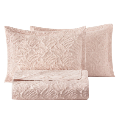 YATAŞ PUFFY JULİAN YATAK ÖRTÜSÜ SET - BLUSH