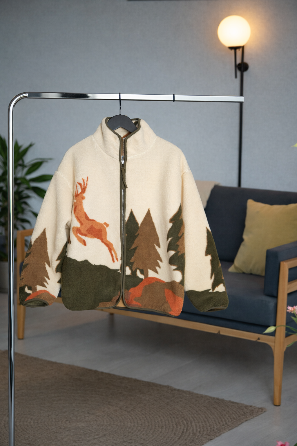 GEYİKLİ POLAR SWEATSHIRT