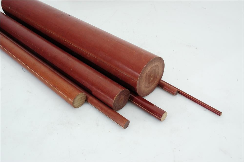 Fenolik Pamuk Fiber Çubuk Çap 10 mm 1000mm