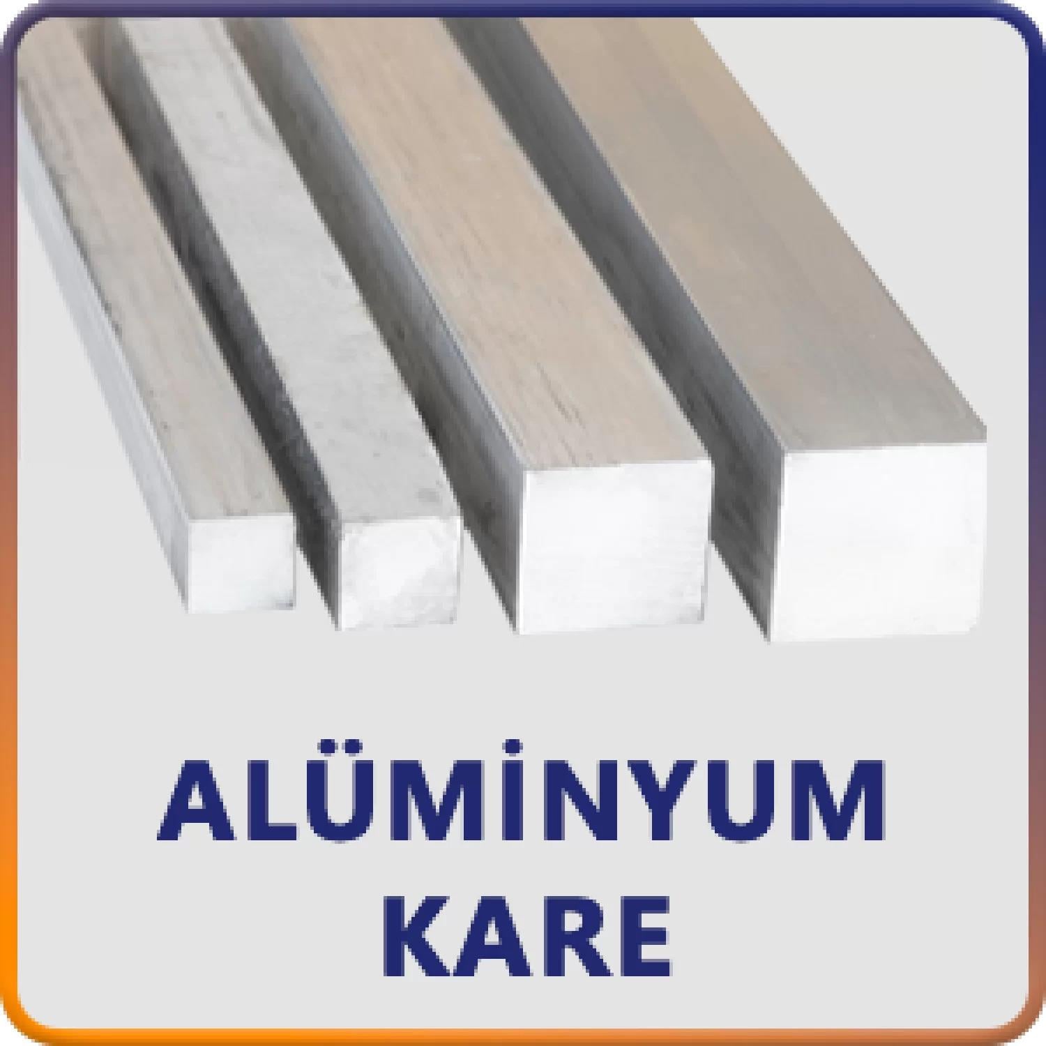 Alüminyum Kare T6 40x40 mm 3000 mm