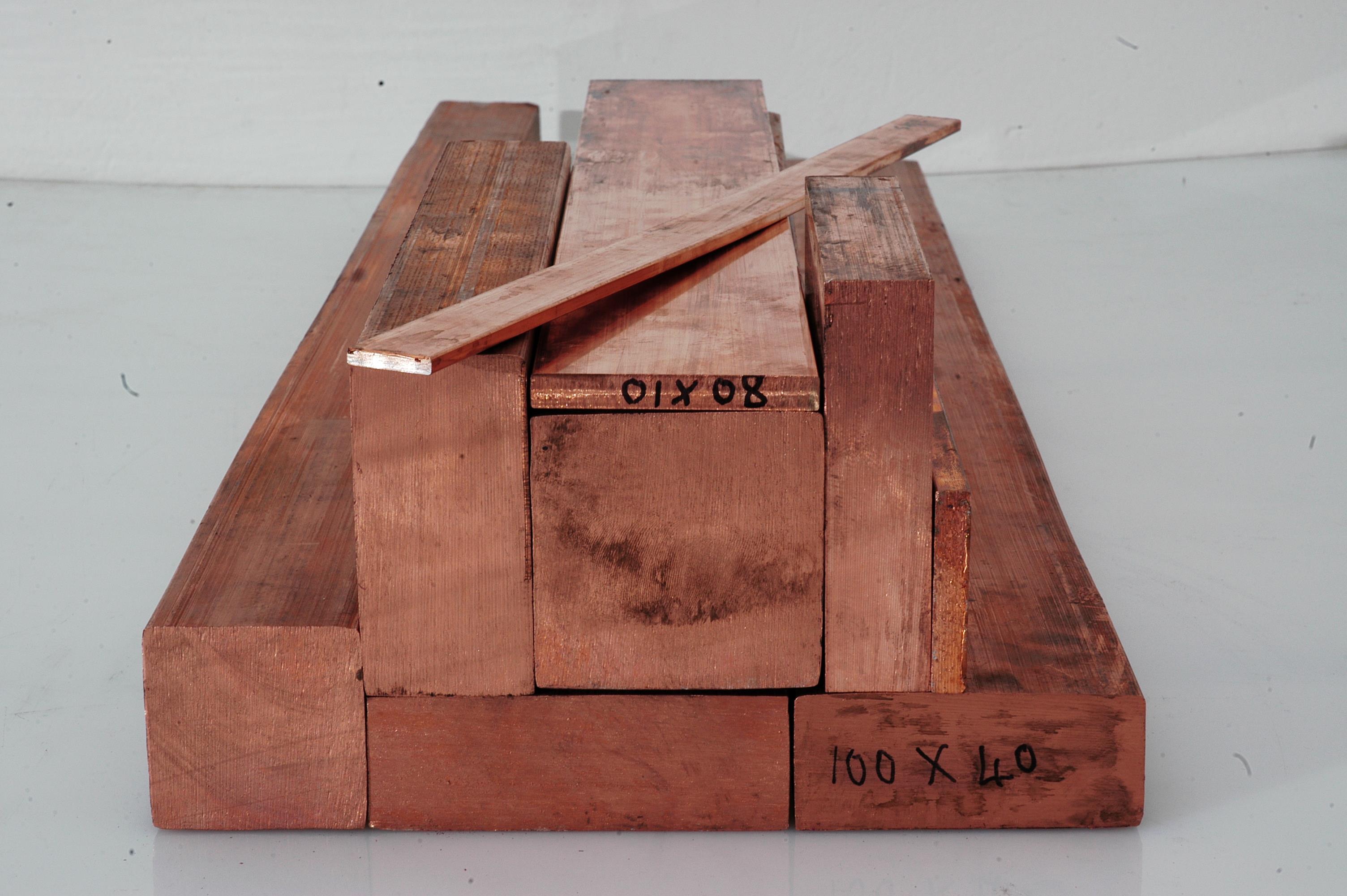 Bakır Kare 20x20 mm 5000mm