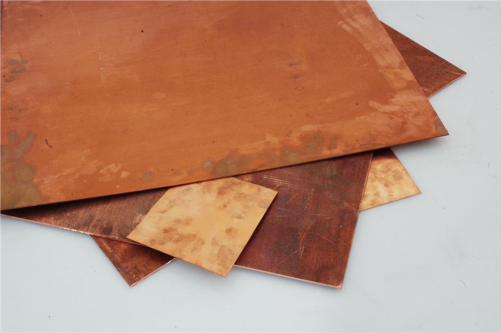 Bakır Levha 0,60 mm 1000X2000mm