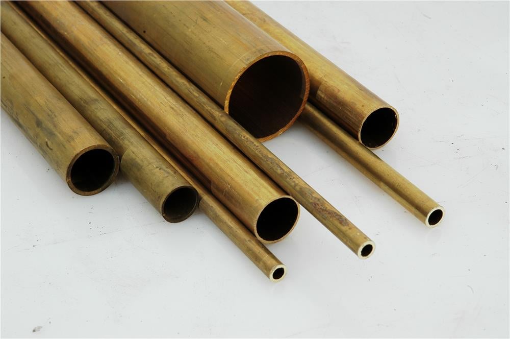 Pirinç Boru Dış Çap 10 mm Et Kal 2 mm 4000mm