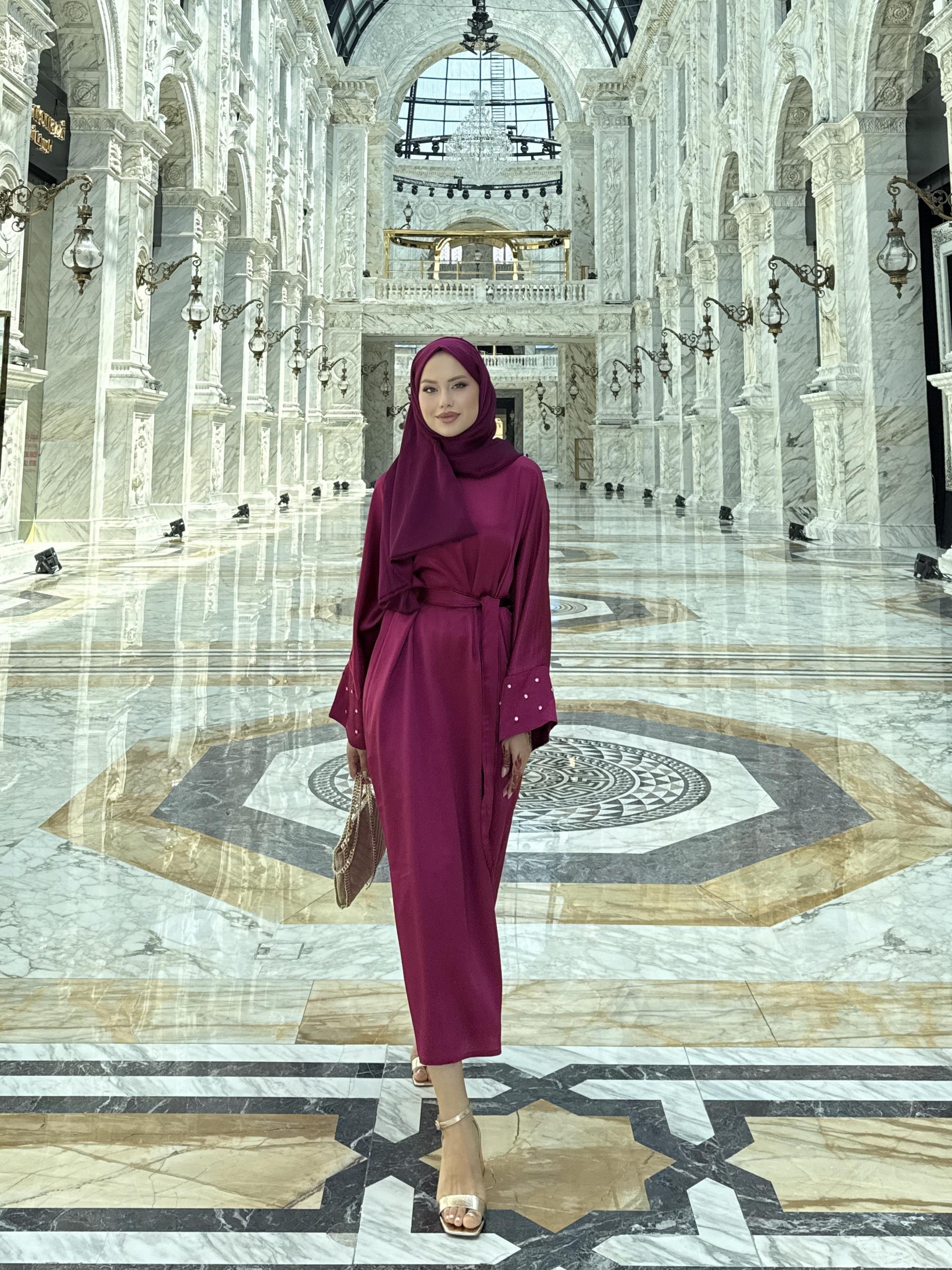 Doha Elbise Fuşya