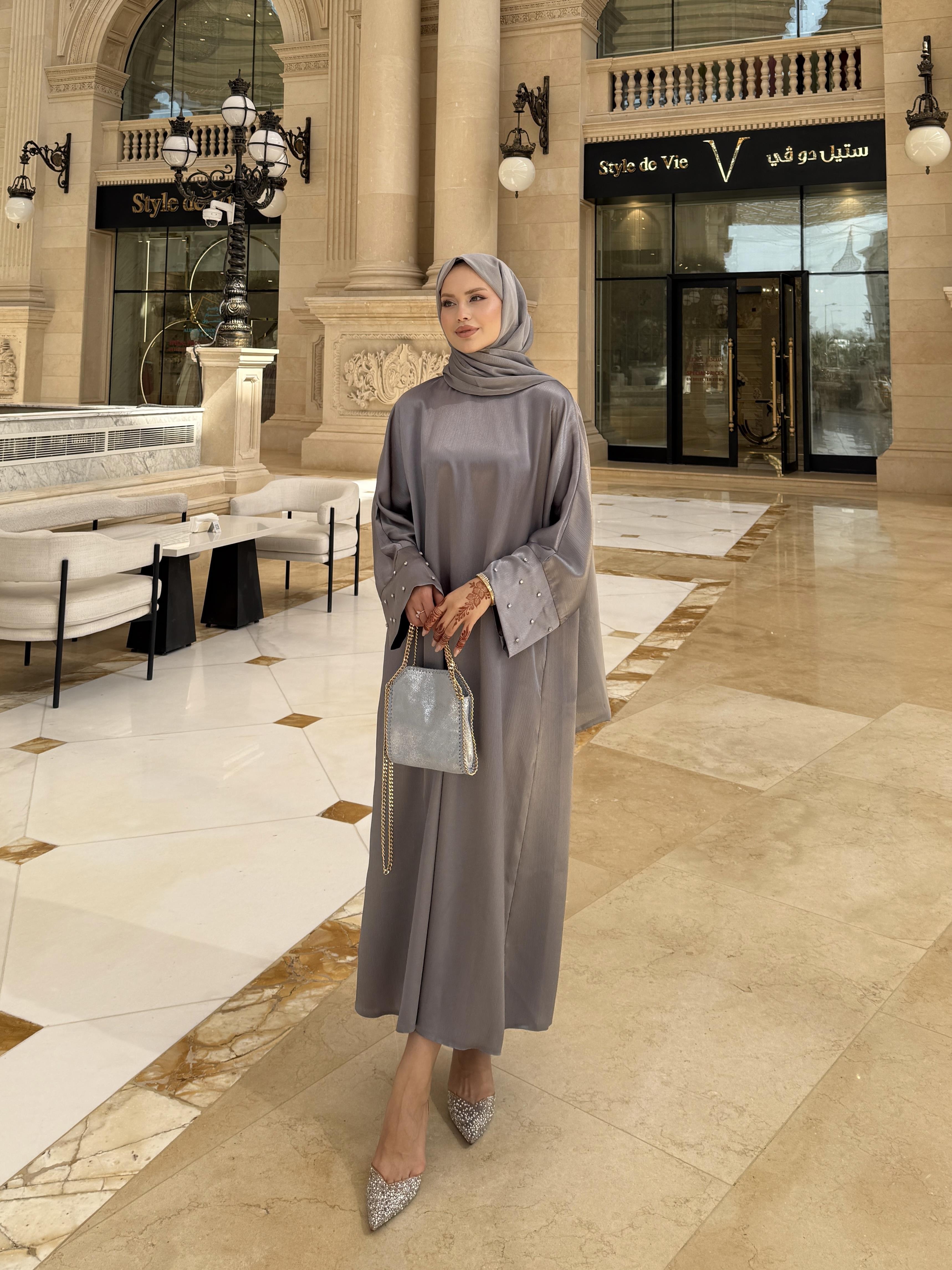 Doha Elbise Gri