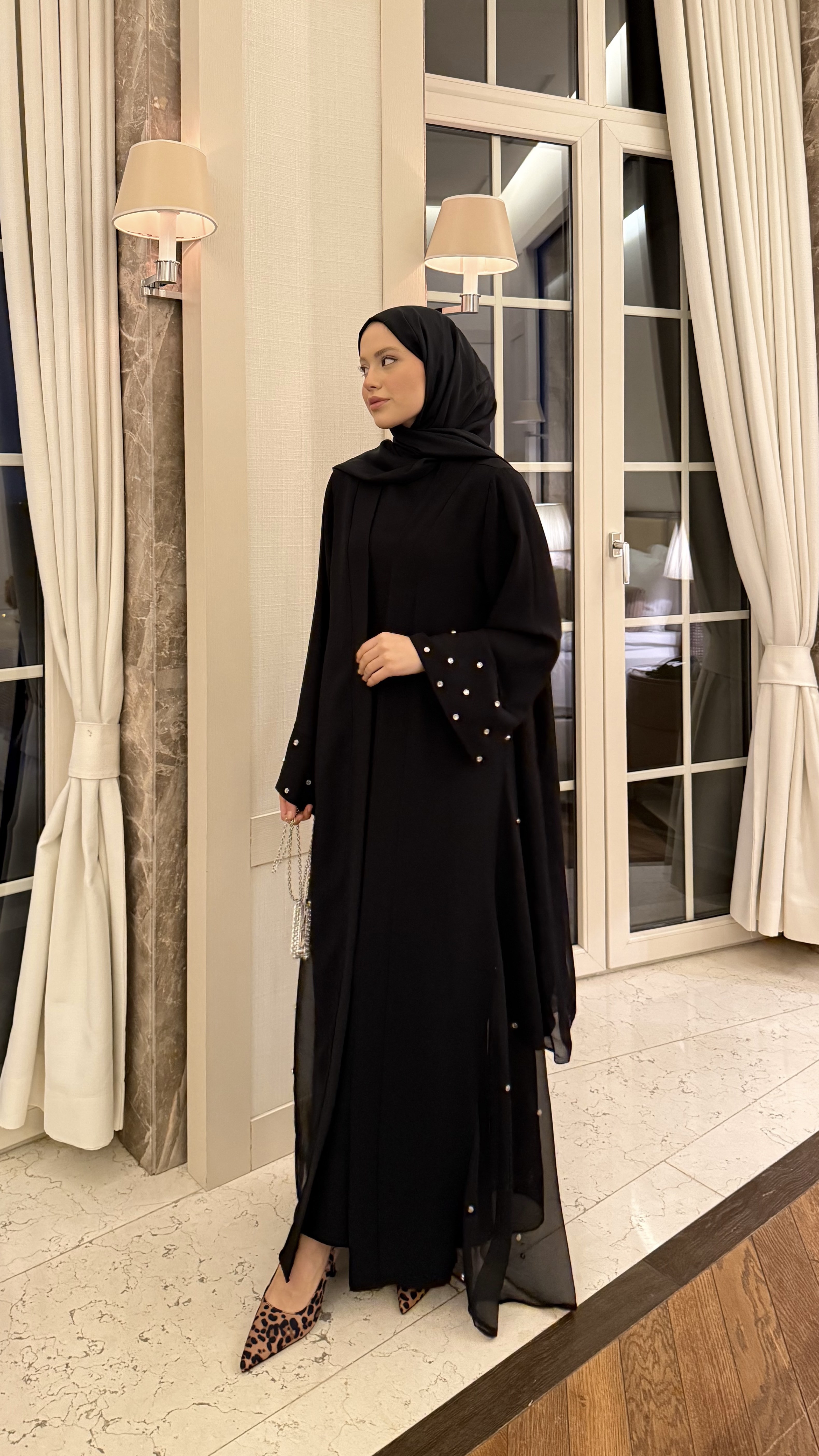 Özel tasarım abaya takım