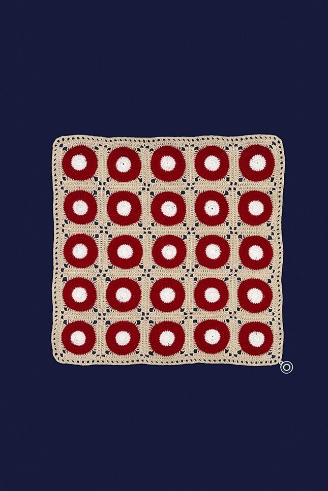 Evil Eye El İşi Dantel Örtü