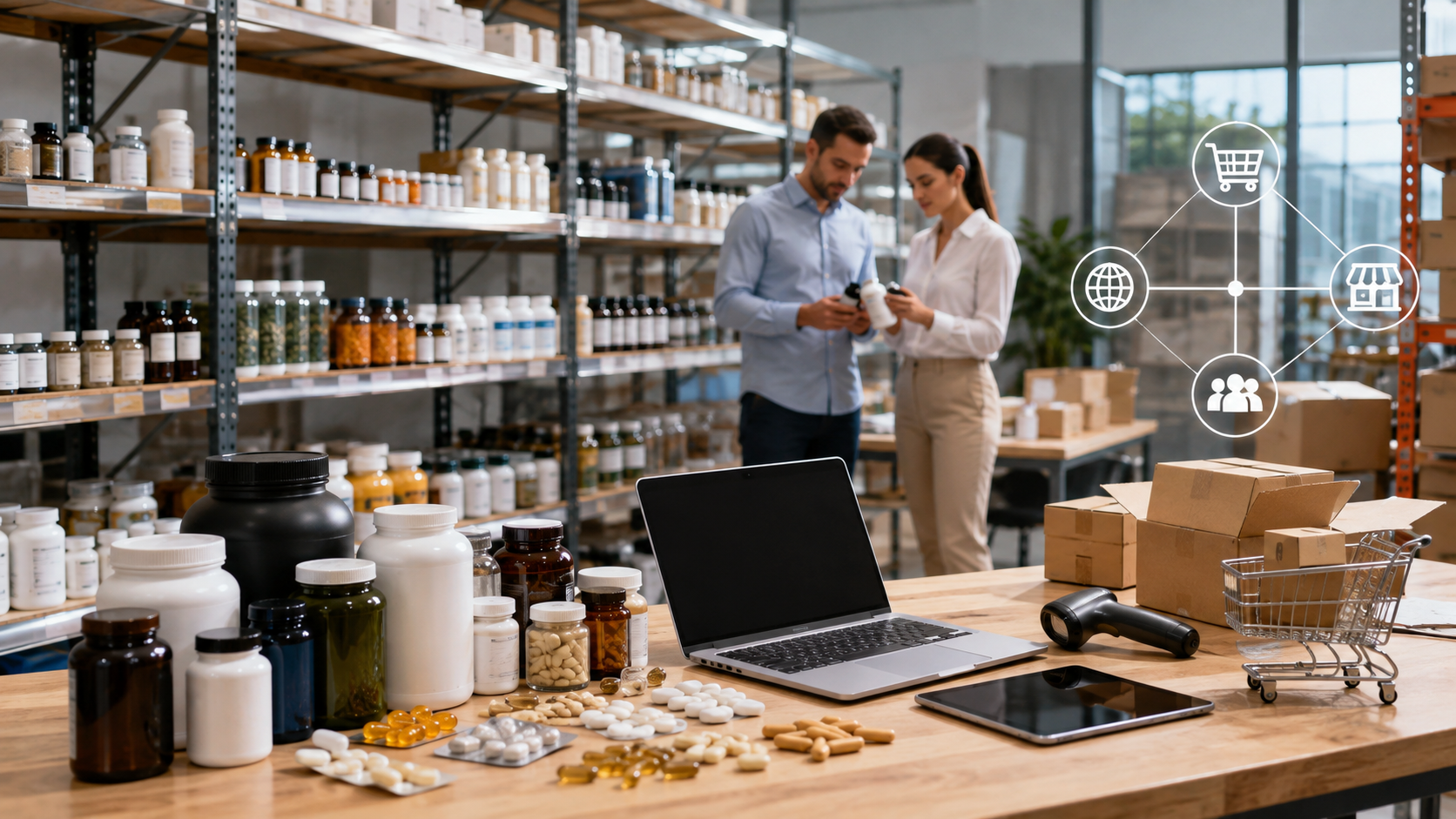 E-Ticaret Satıcıları İçin Toptan Vitamin Ürün Seçimi