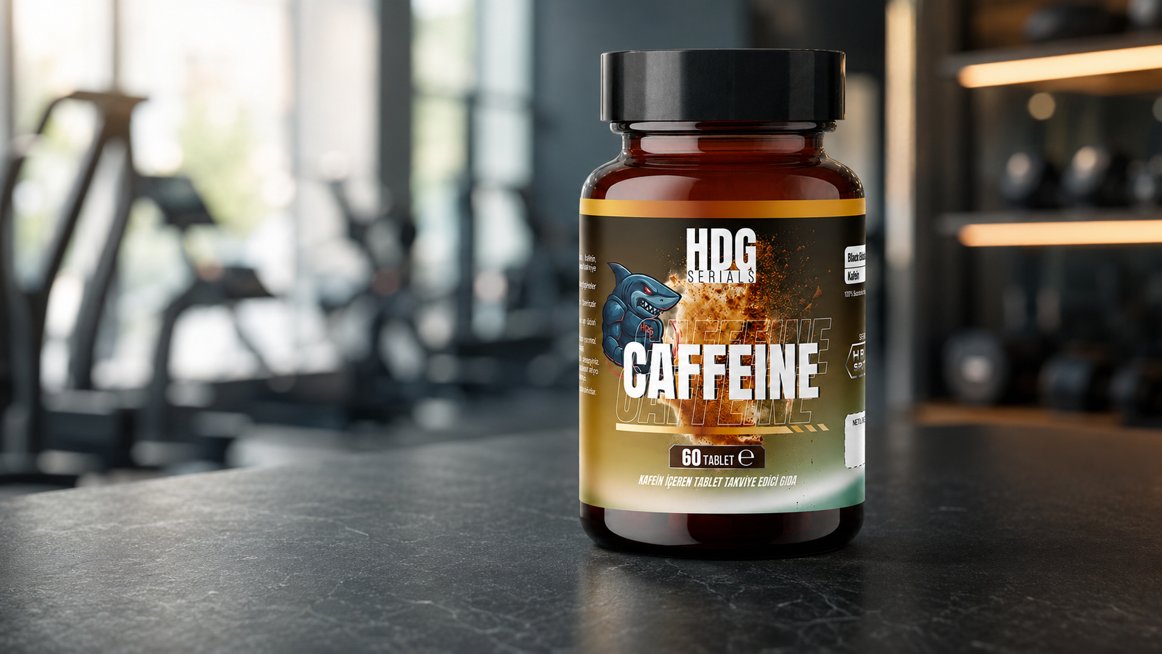 HDG Caffeine 60 Tablet: 120 mg Kafein Rehberi