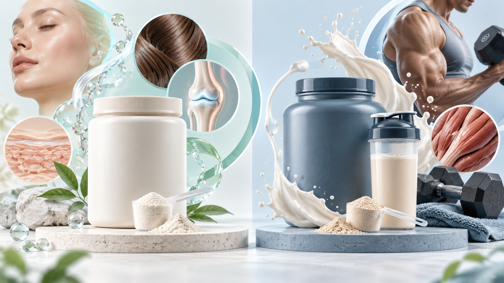Kolajen Tozu ile Whey Protein Aynı Şey mi? Farkları