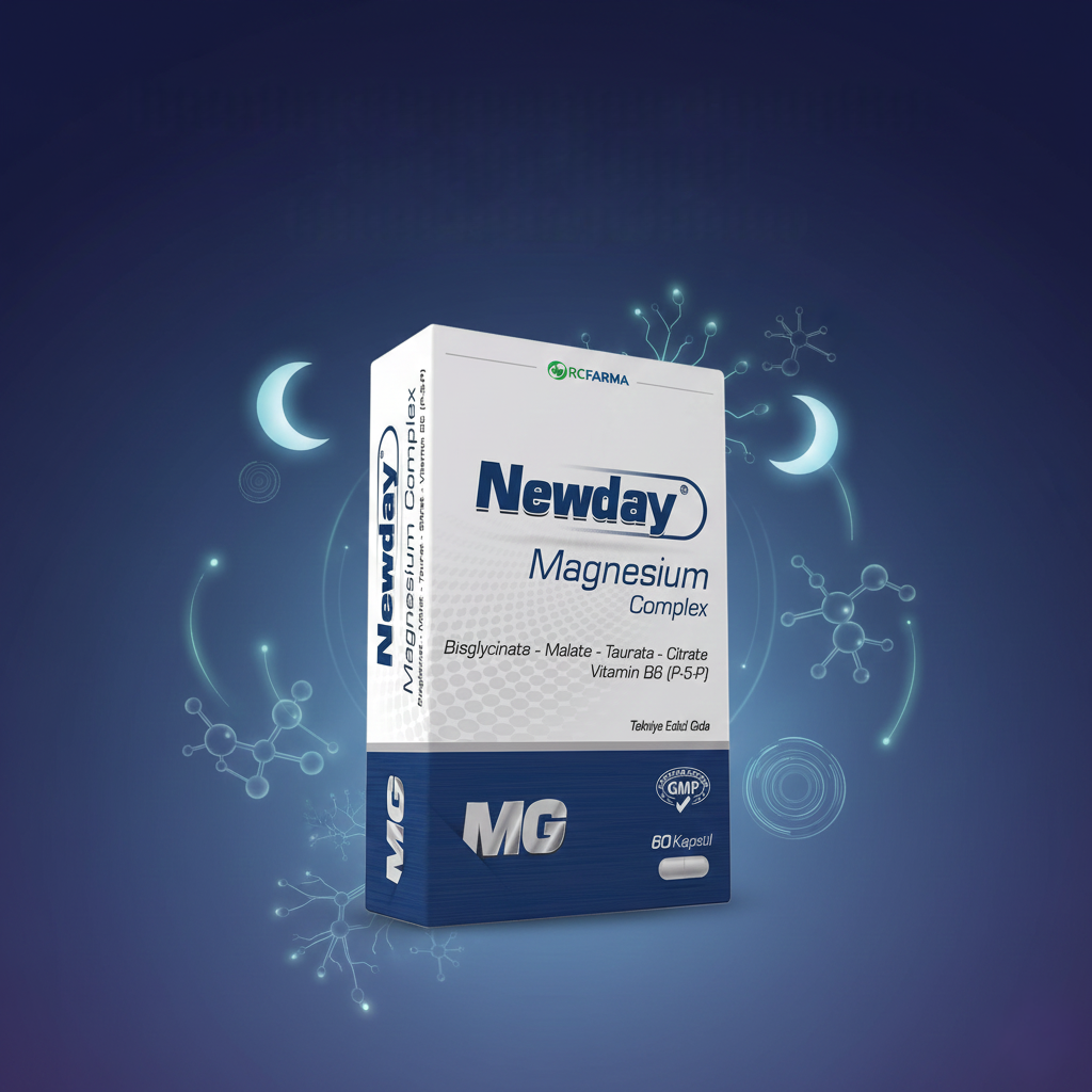 Newday Magnezyum Complex ve B6 Vitamini Sinerjisi: Hücresel Emilimin Anahtarı
