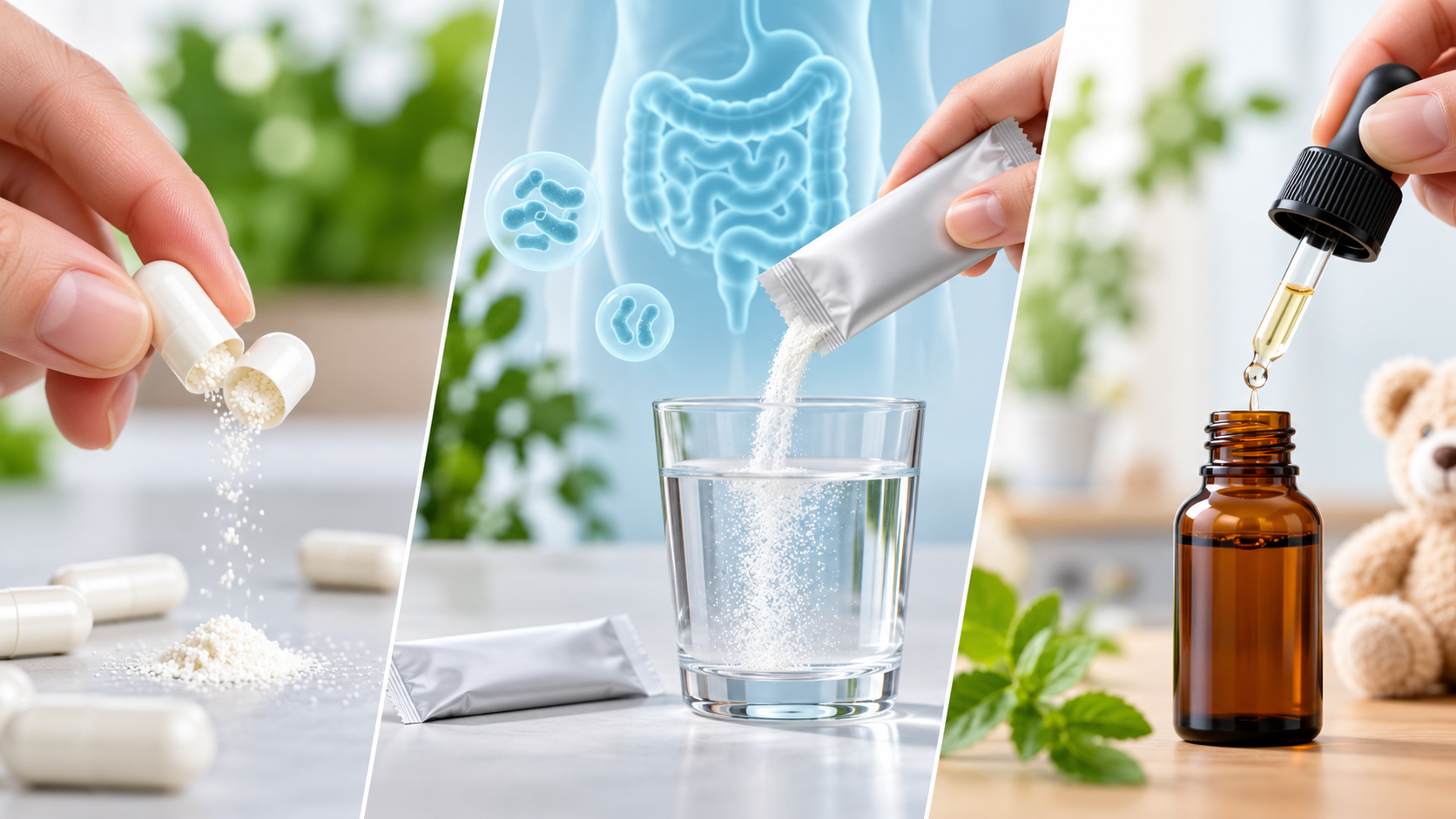 Probiyotik Kapsül Açılır mı? Saşe ve Damla Farkları
