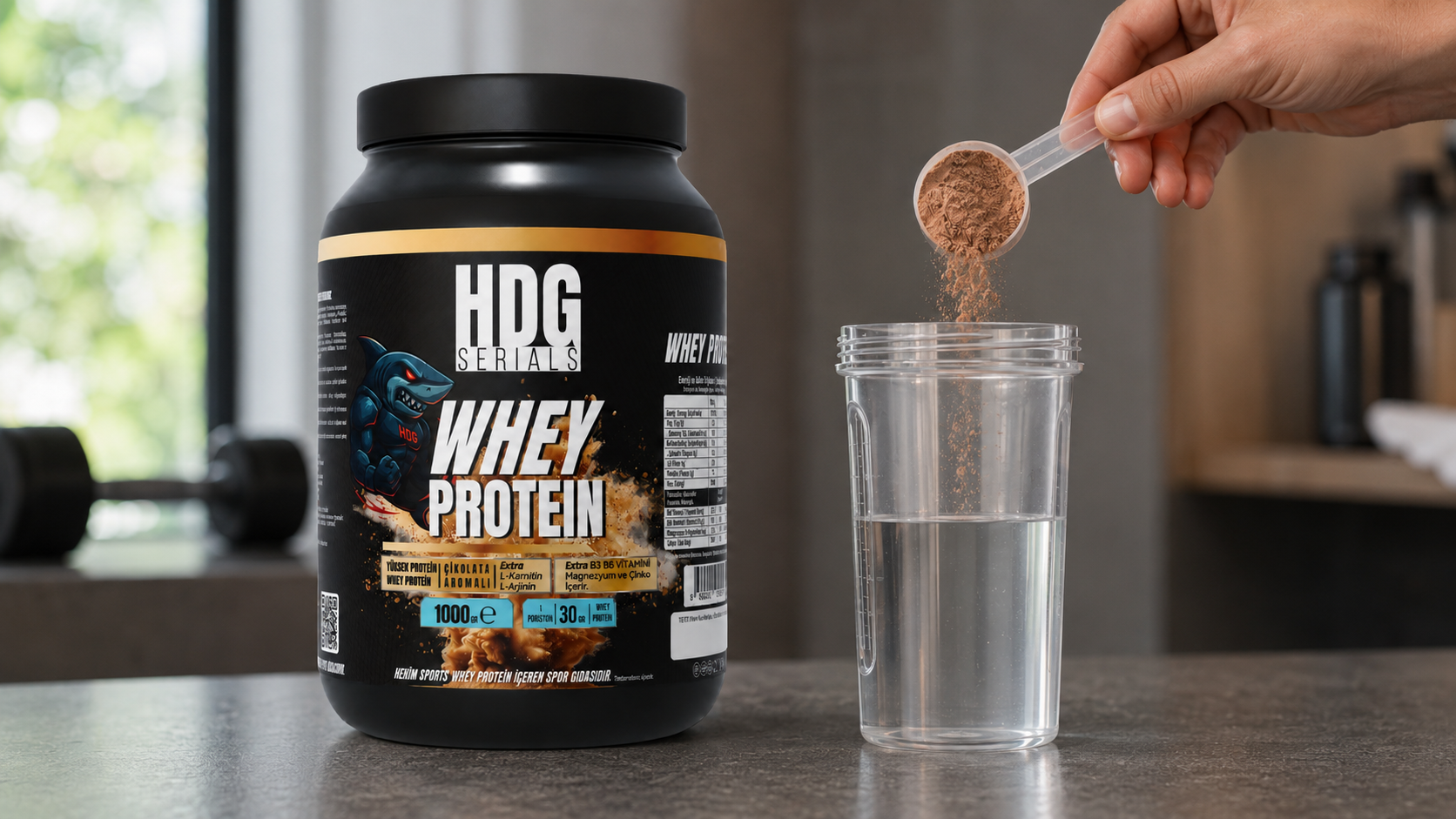 Topaksız Protein Shake: Önce Su mu, Önce Toz mu?