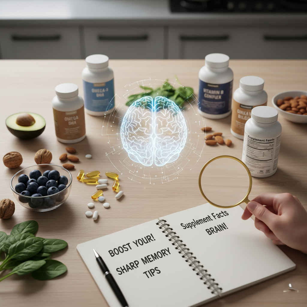 Unutkanlık İçin Hangi Vitaminler? Hafızayı Güçlendiren En Etkili Takviyeler