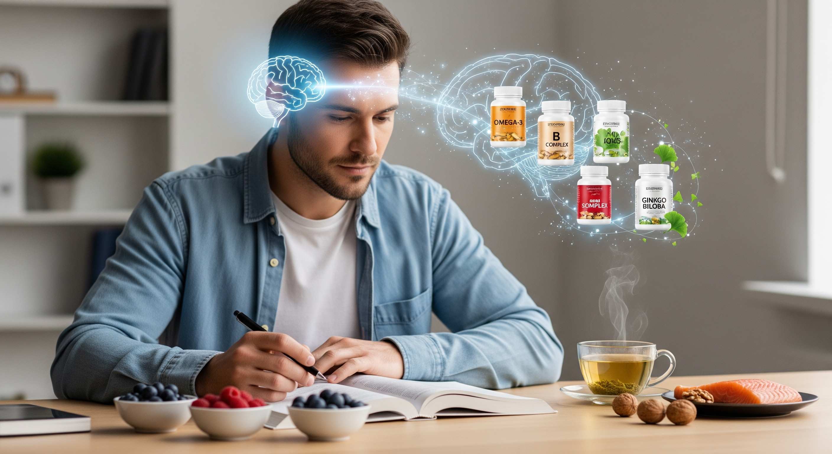 Yetişkinlerde Odaklanma Problemi İçin En Etkili Vitaminler ve Takviyeler