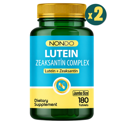 Nondo Lutein Zeaksantin Complex 180 Tablet 2 Adet Fiyatları - Modern Eczane