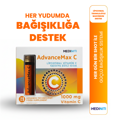 Advancemax Lipozomal C Vitamini 10 ml x 20 Shot Fiyatları - Modern Eczane