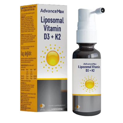 Advancemax Lipozomal D3K2 Sprey 30 ml Fiyatları - Modern Eczane