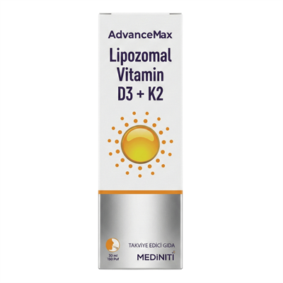 Advancemax Lipozomal D3K2 Sprey 30 ml Fiyatları - Modern Eczane