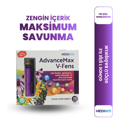Advancemax V-fens Multivitamin 10 ml x 20 Shot Fiyatları - Modern Eczane