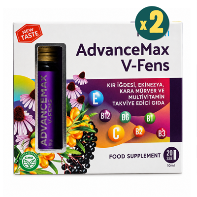 Advancemax V-fens Multivitamin 10 ml x 20 Shot 2 Adet Fiyatları - Modern Eczane