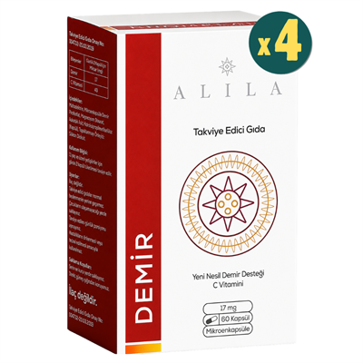 Alila Demir 60 Kapsül 4 Adet Fiyatları - Modern Eczane