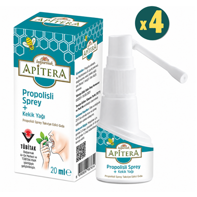 Apitera Propolisli Sprey 20 ml 4 Adet Fiyatları - Modern Eczane