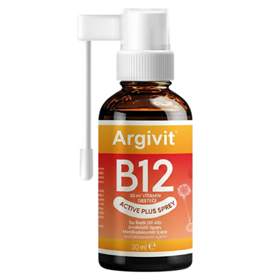 Argivit B12 Active Plus Sprey 30 ml Fiyatları - Modern Eczane