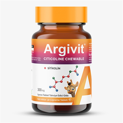 Argivit Citicoline Chewable Sitikolin Çiğnenebilir 30 Tablet Fiyatları - Modern Eczane