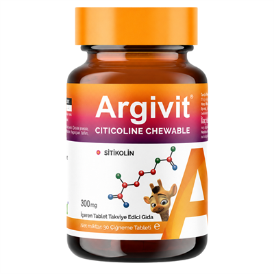 Argivit Citicoline Chewable Sitikolin Çiğnenebilir 30 Tablet Fiyatları - Modern Eczane