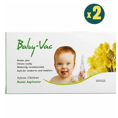 Baby-Vac Burun Aspiratörü 2 Adet Fiyatları - Modern Eczane