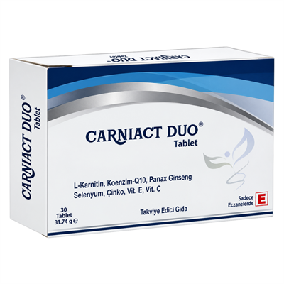 Carniact Duo 30 Tablet Fiyatları - Modern Eczane