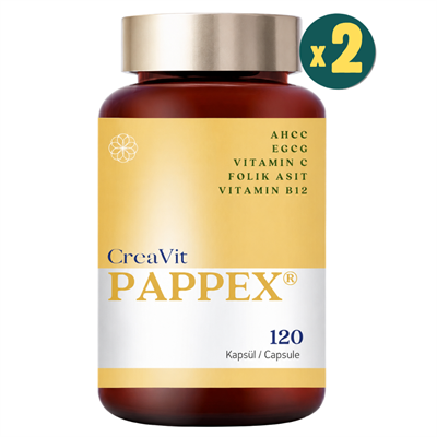 Creavit Pappex 120 Kapsül 2 Adet Fiyatları - Modern Eczane